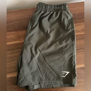 Gymshark Olive Athletic Training Shorts